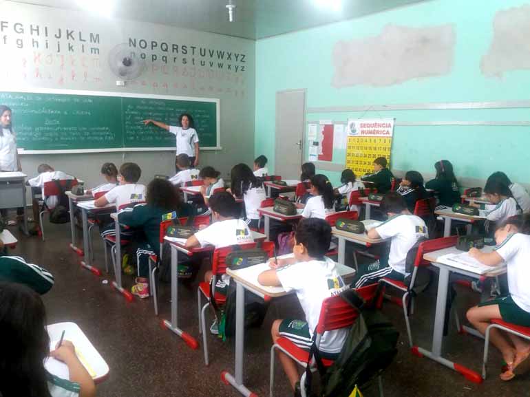 Angela Candioto/Divulgação - Escola Municipal Vânia Maria Simão tem 300 alunos, 95 deles são atendidos em período integral
