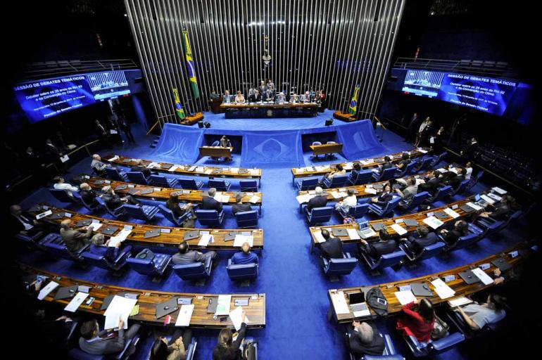 Marcos Oliveira/Agência Senado - Depois de aprovada na Câmara, reforma trabalhista tramita no Senado, onde deve ir a plenário em julho