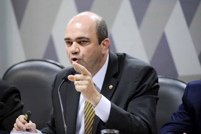Edilson Rodrigues/Agência Senado - O procurador-geral Reinaldo Fleury aponta, entre outros temas, 
