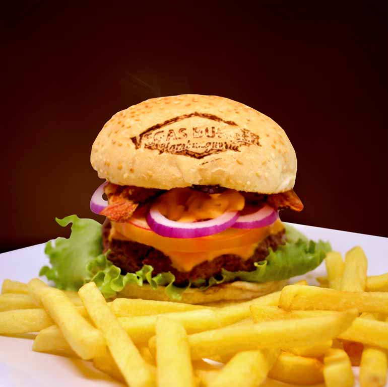 Luiz de Paula/Divulgação - Vegas Salada Bacon, do Vegas Burger Luiz de Paula/Divulgação - Vegas Salada Bacon, do Vegas Burger