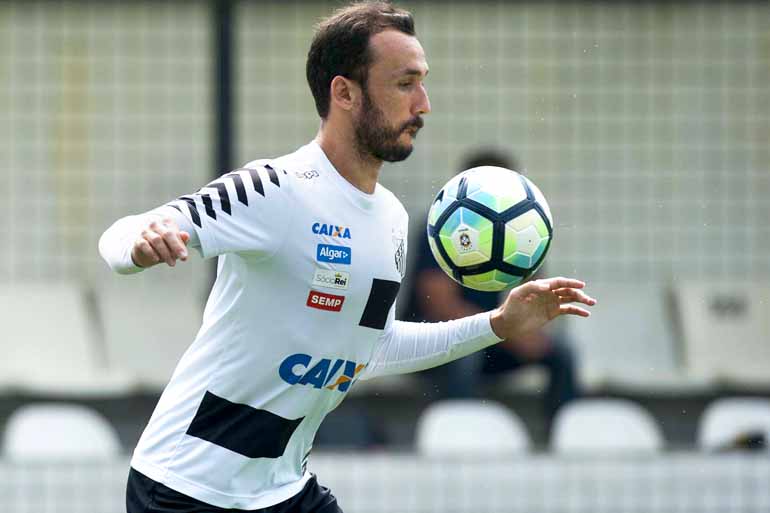 Ivan Storti/Santos FC - Sem opções, Levir Culpi escala Thiago Ribeiro para formar o trio ofensivo santista Ivan Storti/Santos FC - Sem opções, Levir Culpi escala Thiago Ribeiro para formar o trio ofensivo santista