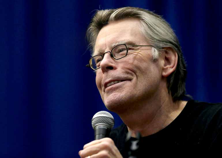 Reprodução - Stephen King: Reprodução - Stephen King: