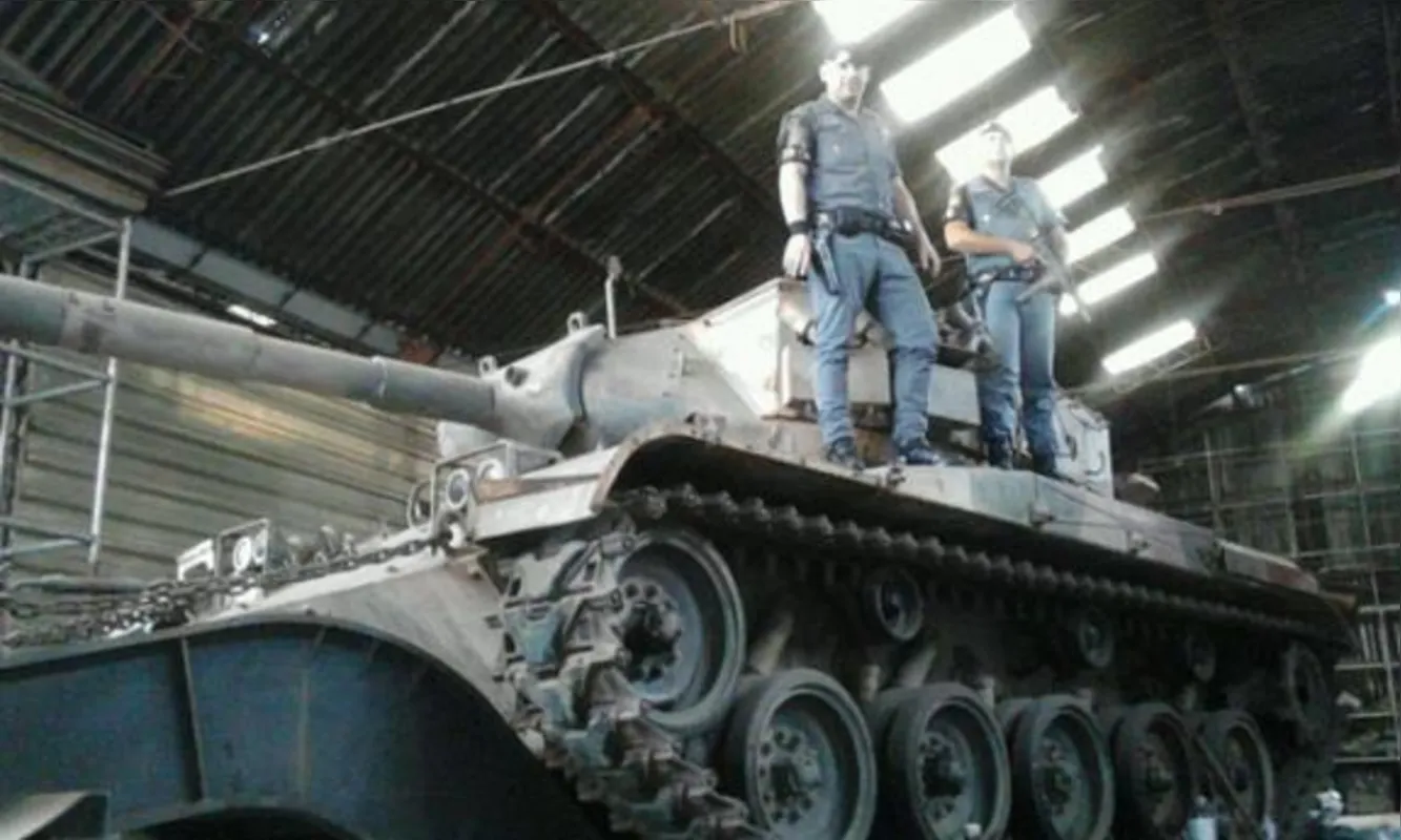 Imagem ilustrativa da imagem Rota apreende dois tanques de guerra na zona sul de São Paulo