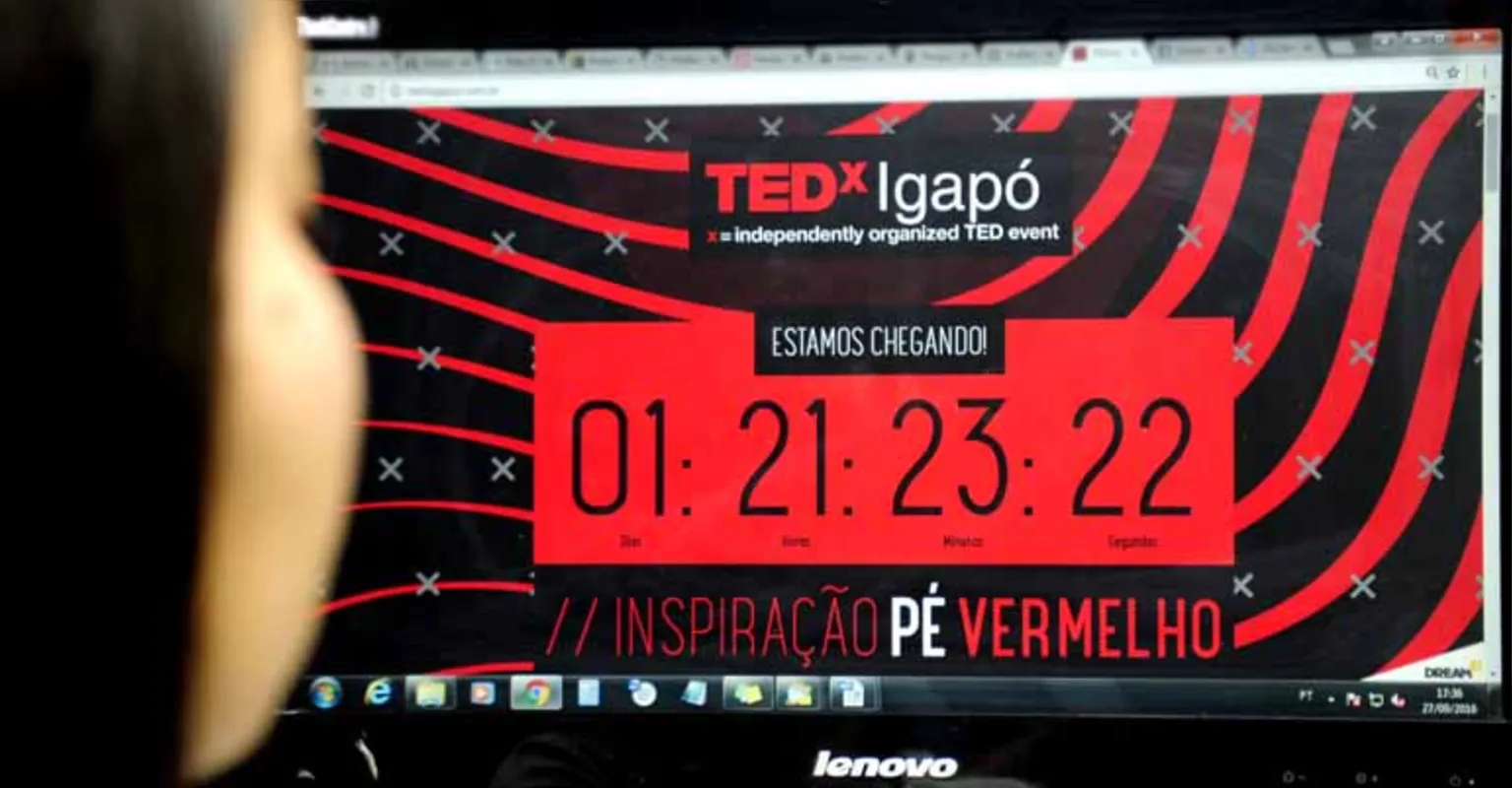 Os TEDx são eventos realizados por conferências no formato de conversas de até 18 minutos com pessoas anônimas ou não com histórias profissionais inspiradoras