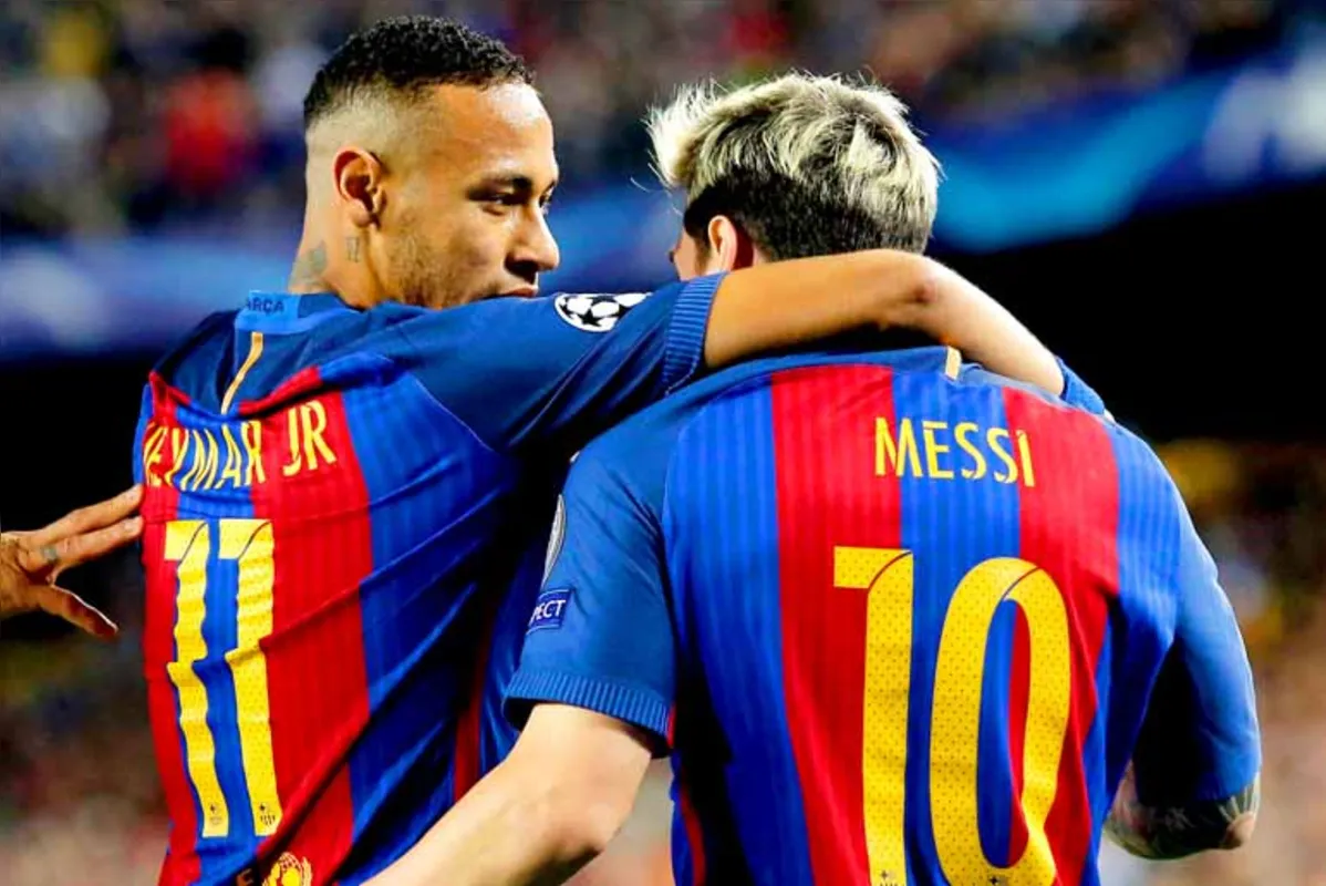 A dupla MN funcionou de novo: Messi marcou três, Neymar um, e ainda perdeu pênalti nos 4 a 0 no Camp Nou