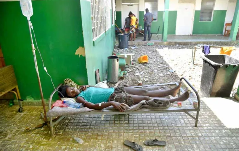 Um quarto dos centros de saúde do sul do Haiti foram destruídos ou ficaram seriamente danificados após o tremor