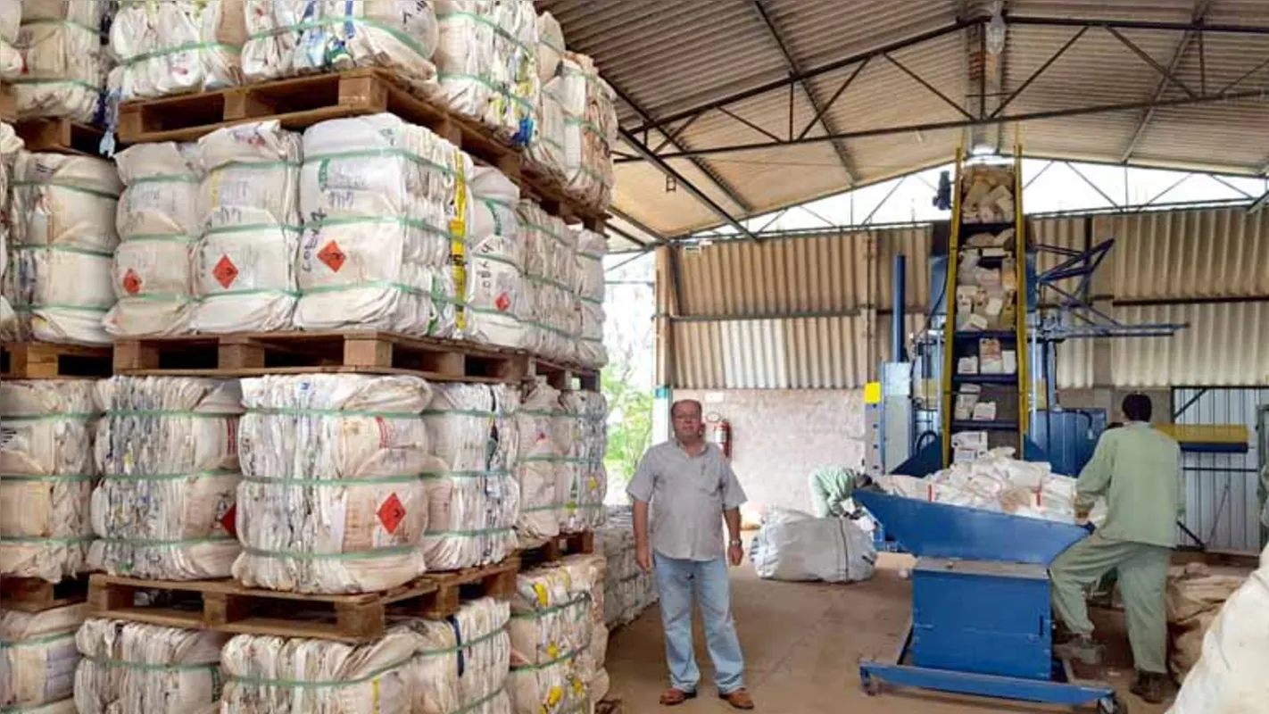 Imagem ilustrativa da imagem NP recicla mais de 350 toneladas de embalagens de agrotóxico