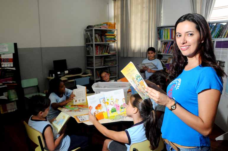 A professora Rosângela Almeida Netzel, do projeto Palavras Andantes, garante que Ruth Rocha está entre os preferidos das crianças