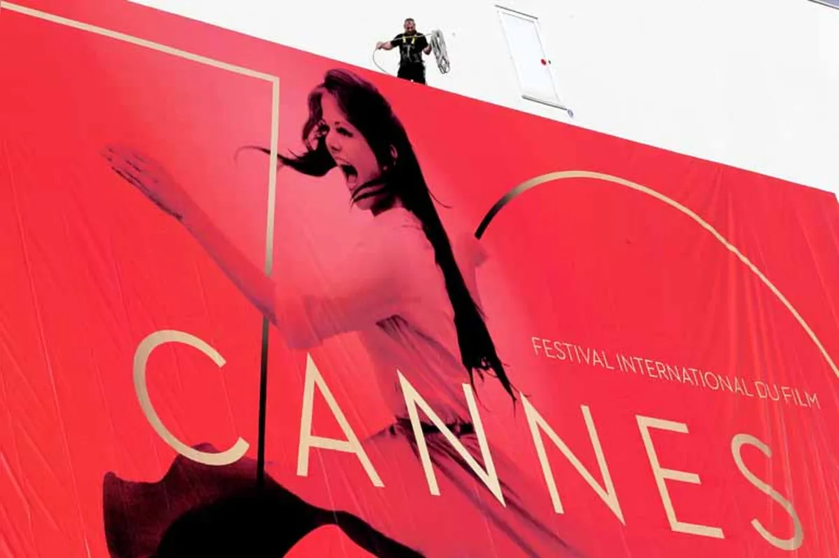 Banner oficial do festival em 2017: na próxima quarta-feira (17), os olhos do mundo se voltam de novo para Cannes