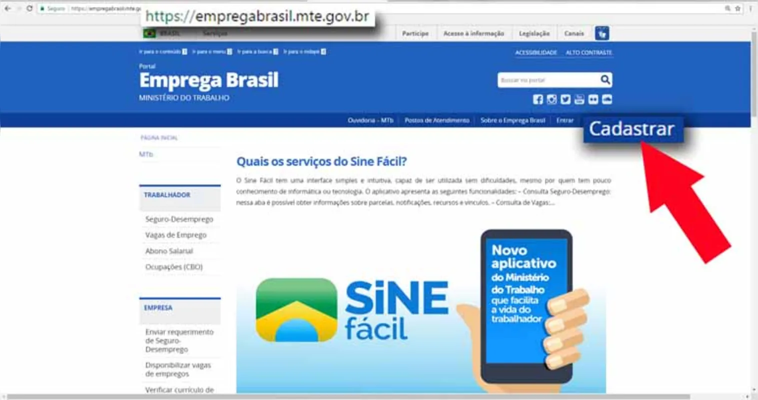 MTE afirma que ferramenta vai permitir aos brasileiros acompanhar os pagamentos do seguro-desemprego e acessar informações sobre o abono salarial