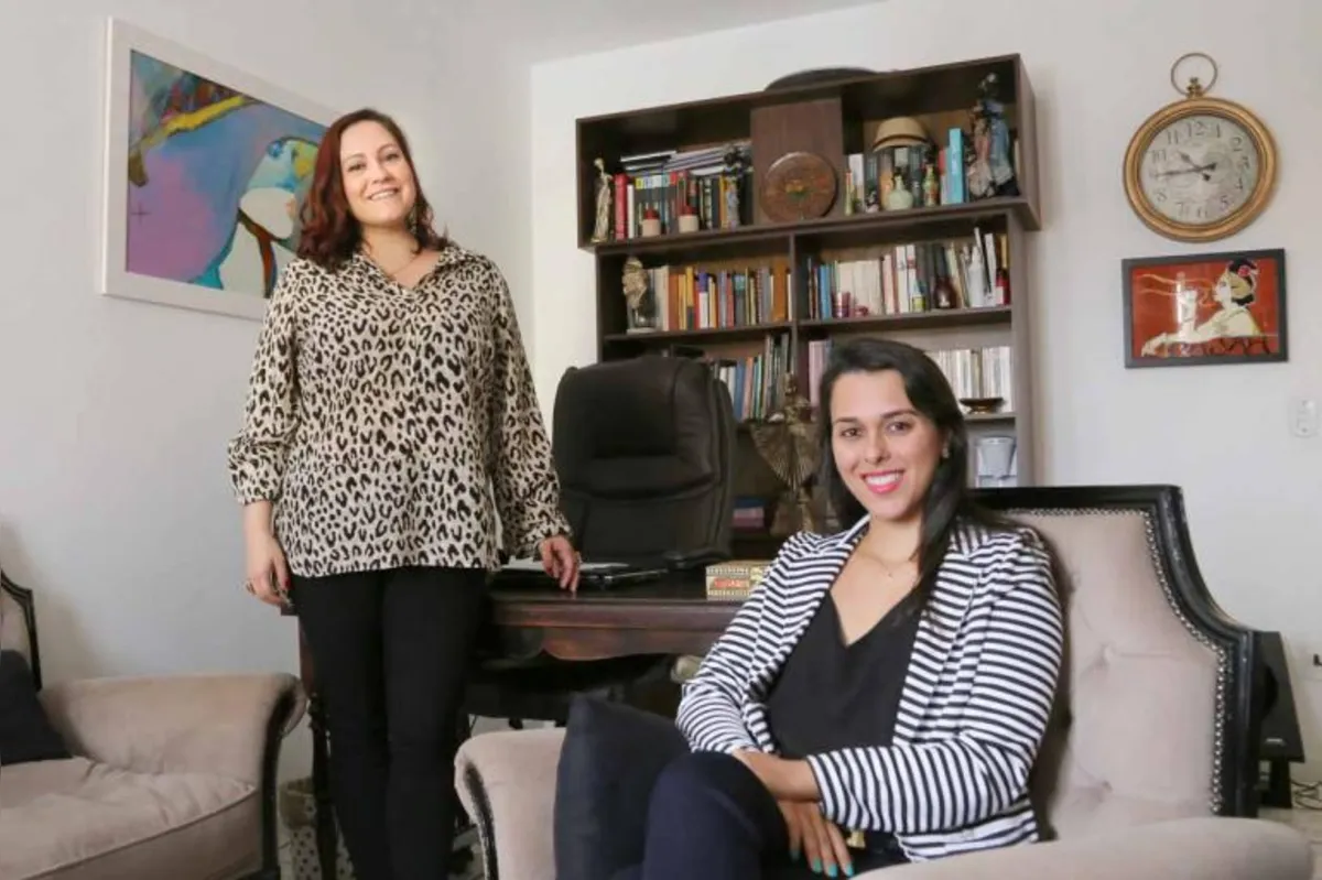 As advogadas Fernanda Vaz e Rafaella Mercedes atuam como mediadoras em Londrina e querem se especializar em processos empresariais e familiares