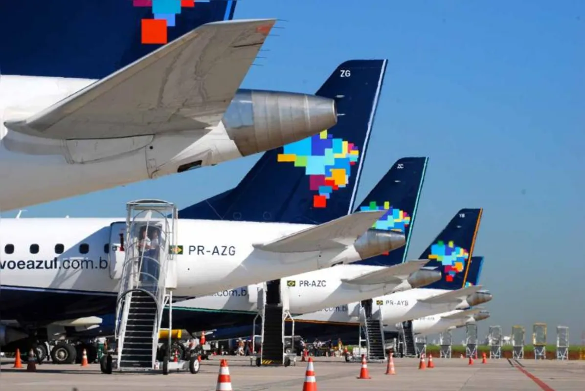 A companhia aérea Azul foi uma das oito que fizeram ofertas públicas de ações neste ano