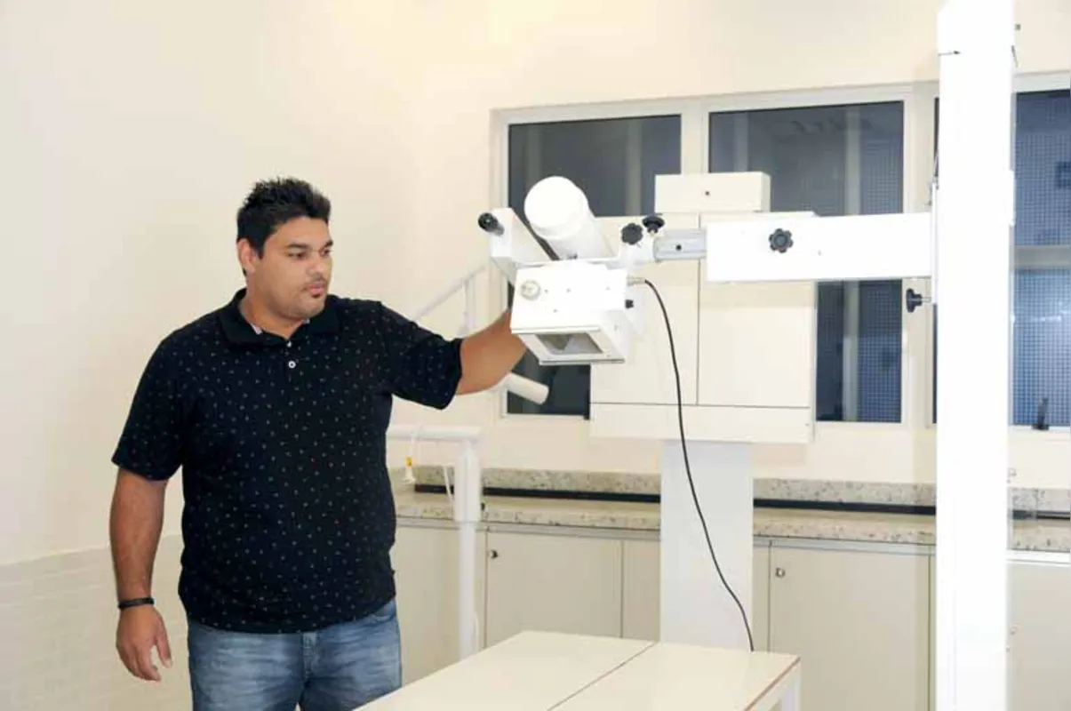 Claudeni Aparecido Lopes, 31, é aluno da primeira turma do curso de Técnico em Radiologia do Senac Londrina Norte
