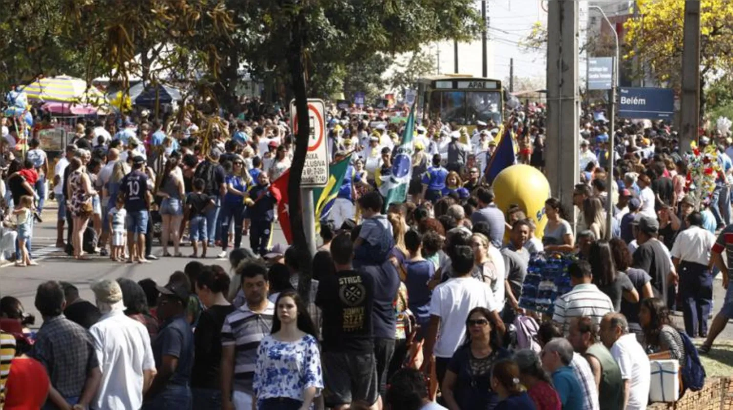 Imagem ilustrativa da imagem Desfile de 7 de Setembro reúne mais de 10 mil pessoas em Londrina