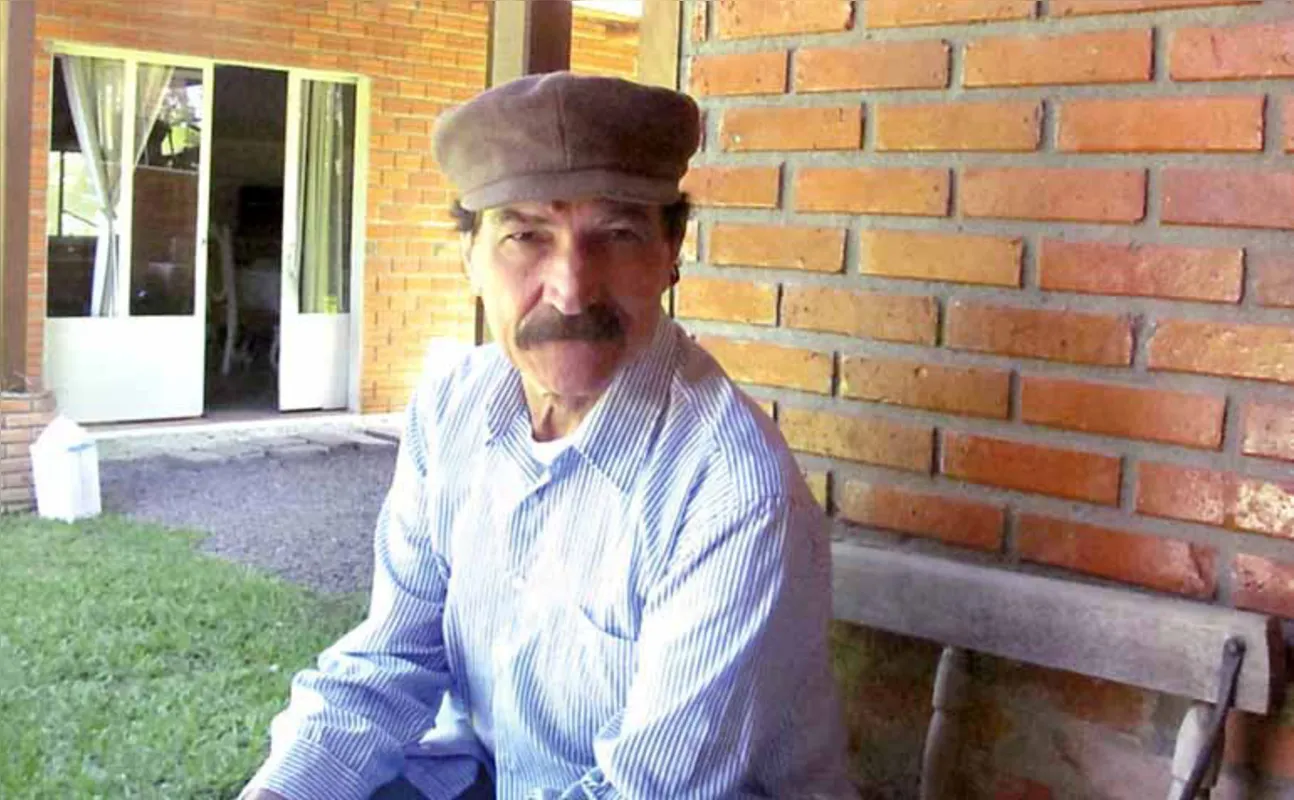 Belchior em foto do período em que esteve desaparecido no Rio Grande do Sul