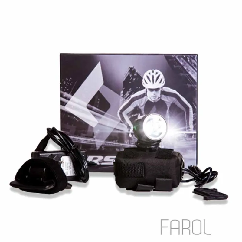 O Farol First 1000 LM tem as funções alto/médio/baixo/flash www.firstbikes.com.br