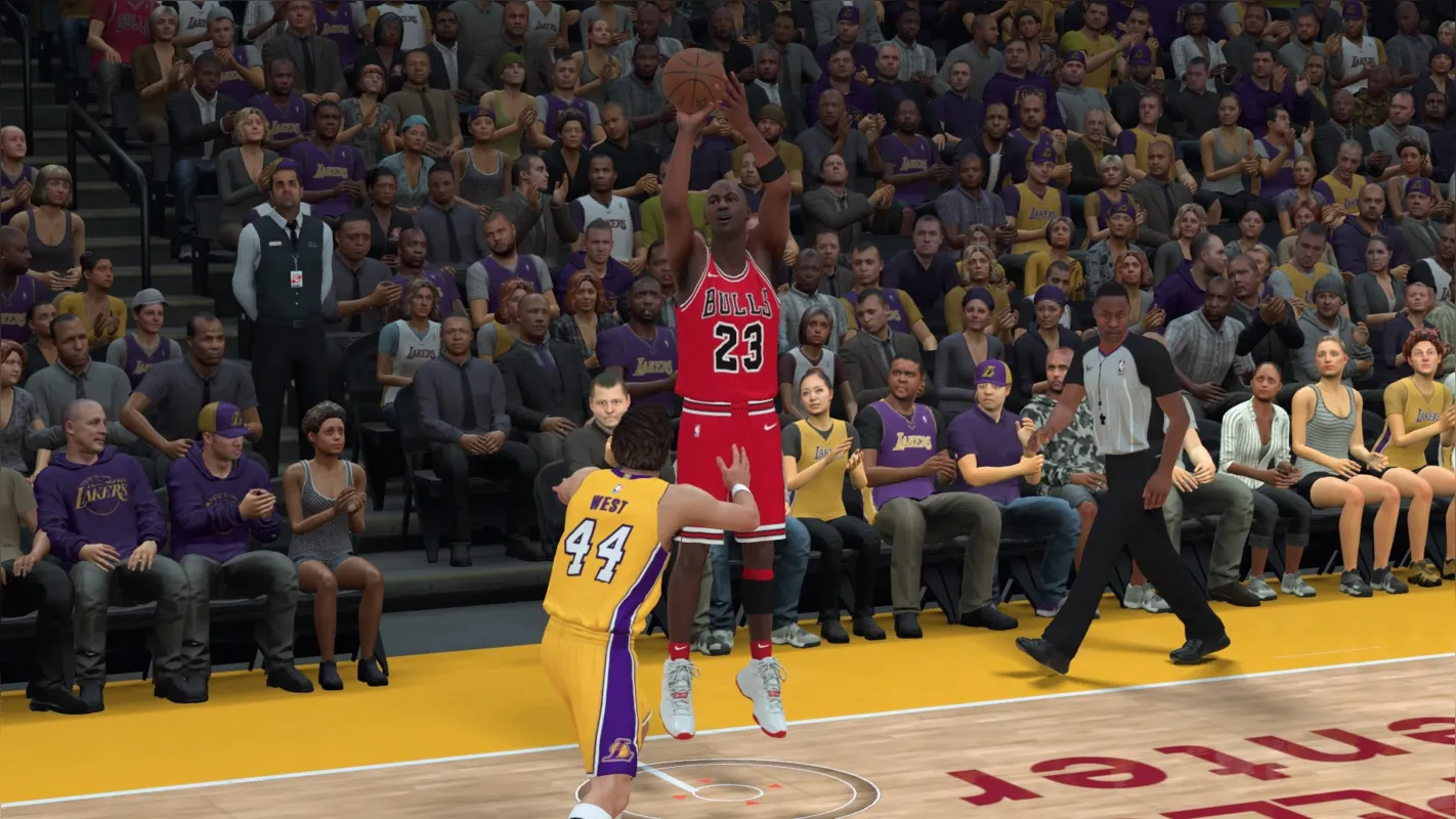 Imagem ilustrativa da imagem Jogue com Michael Jordan e outras lendas no novo NBA 2K18
