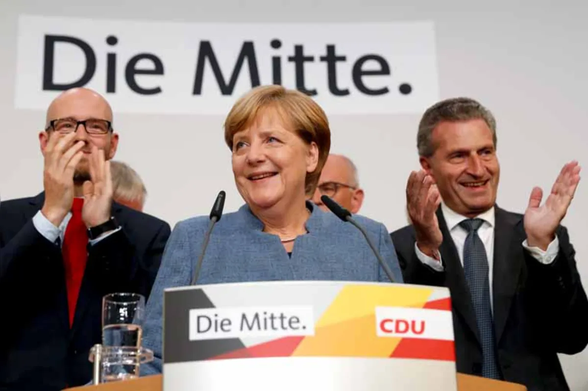 Vitória de Merkel foi ofuscada pelo histórico avanço da ultradireita do AfD, que conseguiu cerca de 13% dos votos