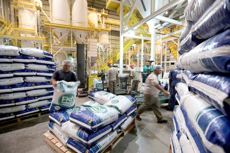 Indústria de ração da Cooperativa Integrada, em Londrina: muito do aparente movimento de recuperação da atividade industrial do Estado segue atrelado ao agronegócio