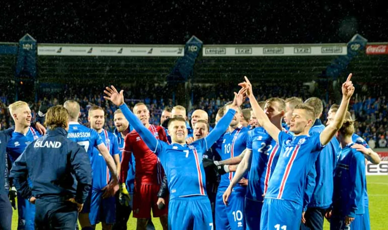 Islândia explodiu de alegria com a vaga histórica