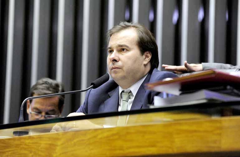 Luiz Macedo/Câmara dos Deputados - Rodrigo Maia: 'Não vai nem tramitar' Luiz Macedo/Câmara dos Deputados - Rodrigo Maia: 'Não vai nem tramitar'