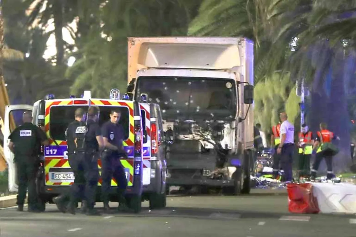 Atentado em Nice, no sul da França, em 14 de julho do ano passado: Estado Islâmico assumiu autoria do ataque, que deixou 85 mortos