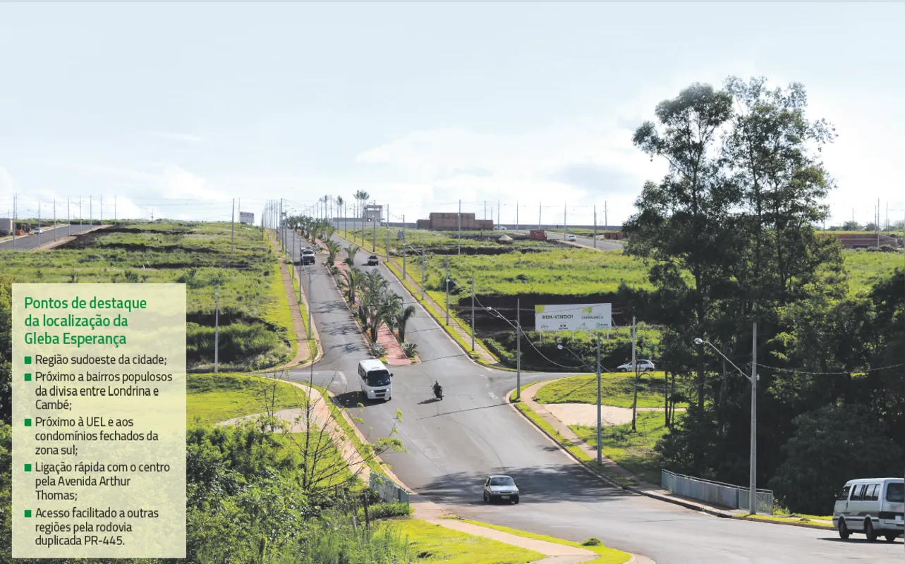 Imagem ilustrativa da imagem Gleba Esperança, o novo bairro planejado de Londrina