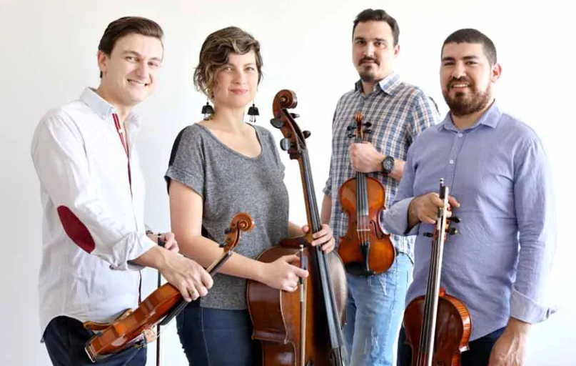 O Quarteto de Cordas Bravi se apresenta na quinta (16), no Sesi Cultural