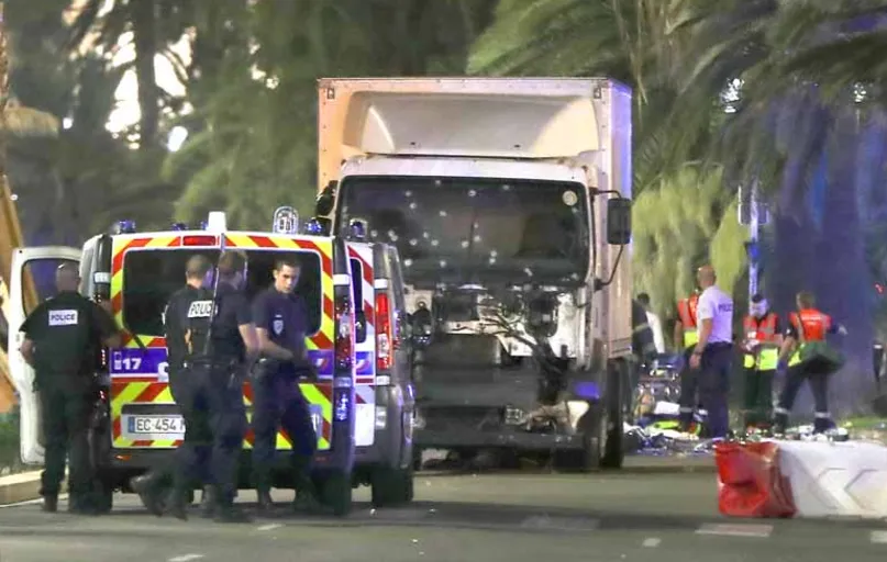 Atentado em Nice, no sul da França, em 14 de julho do ano passado: Estado Islâmico assumiu autoria do ataque, que deixou 85 mortos