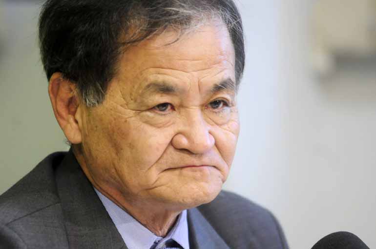 Marcos Zanutto - Katsujo Nakadomari, juiz da VEP: com a implantação de dez 'shelters', criam-se 120 novas vagas para ajudar a desafogar o centro de triagem Marcos Zanutto - Katsujo Nakadomari, juiz da VEP: com a implantação de dez 'shelters', criam-se 120 novas vagas para ajudar a desafogar o centro de triagem