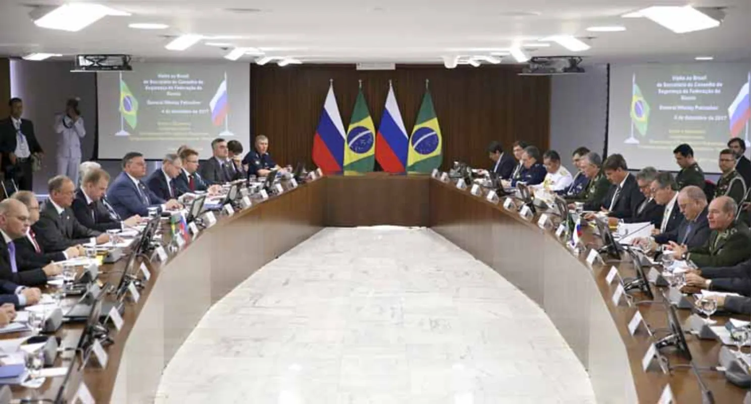 Reunião ocorreu no Palácio do Planalto: no âmbito dos Brics, os dois países já mantêm tratado de cooperação na área de segurança