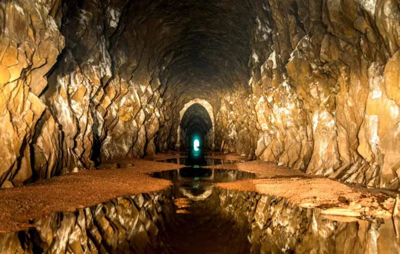 O túnel ferroviário de Fábio Rego fica entre Jaguariaíva e Itararé (SP), atualmente é rota de aventura off road