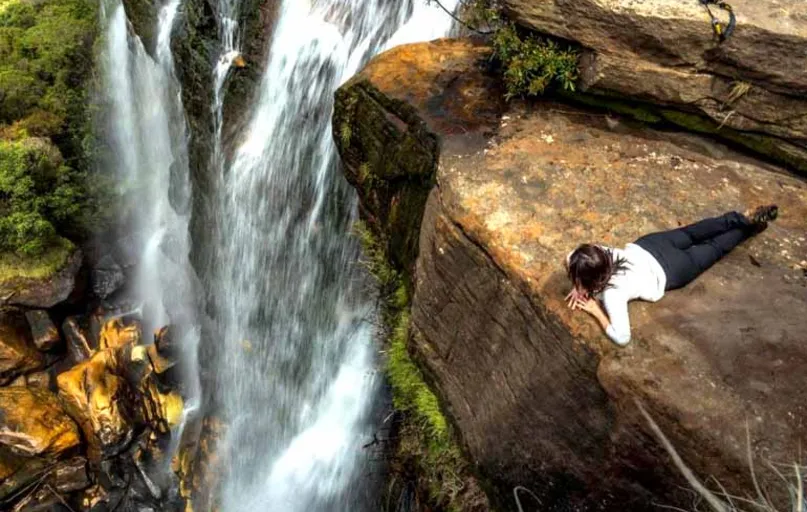 Entre as cachoeiras, as belezas da  Cachoeira do Butiá...