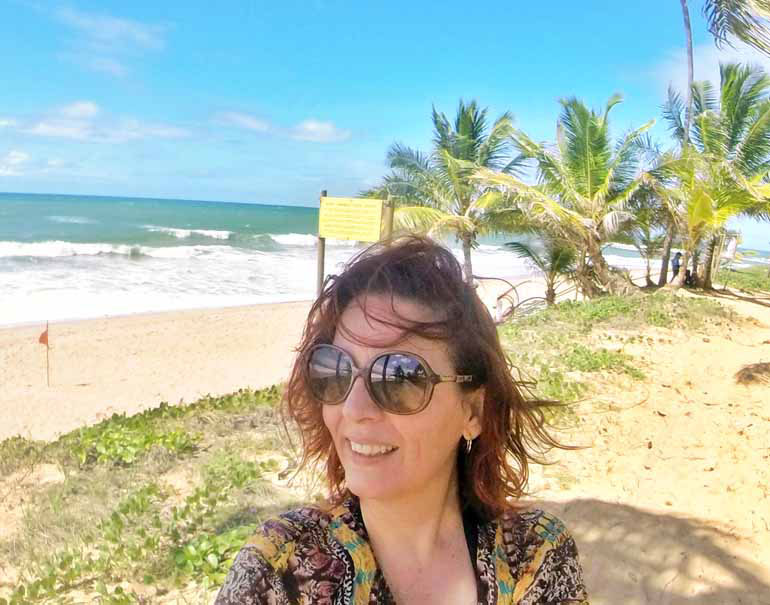 Denise Tonin, consultora em marketing digital, criou o blog Viajante Solo, em que compartilha roteiros e dicas
