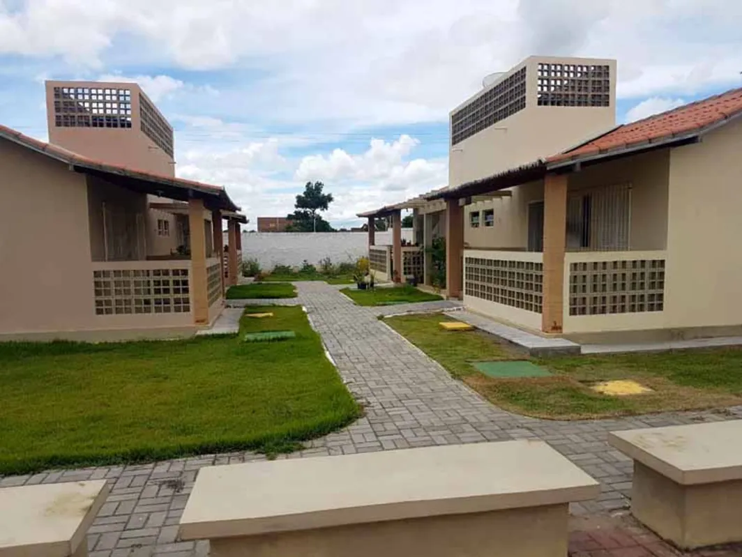 Cada edificação do projeto implantado na Paraíba abriga duas unidades habitacionais