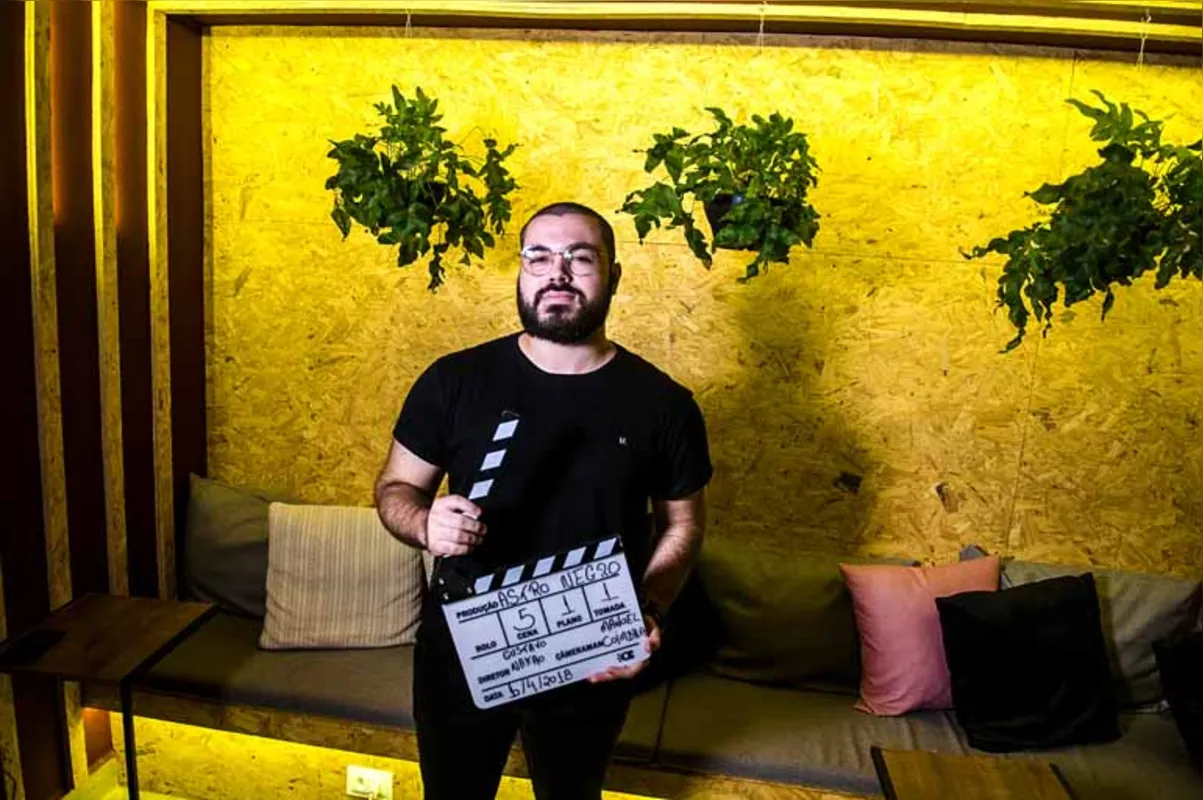 Gustavo Nakao, diretor de Astro Negro: curta foi selecionado entre centenas de filmes que concorreram ao edital