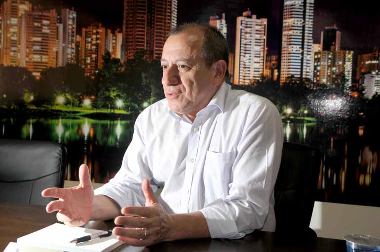 O presidente-executivo do Visite São Paulo e da Unedestinos, Toni Sando, abriu a série de palestras do Fórum abordando o segmento de turismo