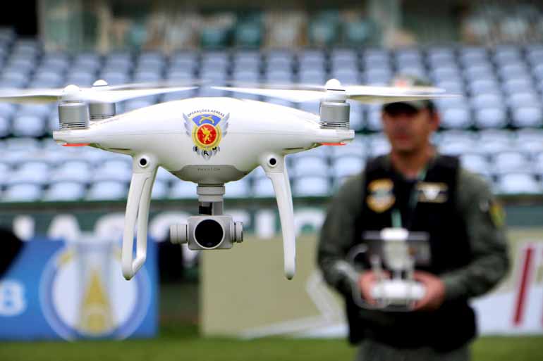 Tecnologia é usada em missões de reconhecimento pelo Batalhão de Polícia Militar de Operações Aéreas