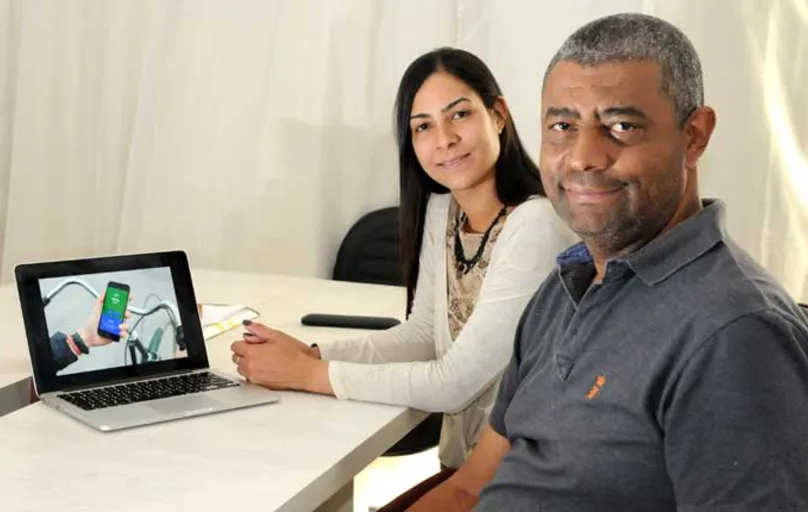 Antônio Carlos e Danhara Gomes, pai e filha, são fundadores de quatro startups na área de esportes: duas já estão no mercado