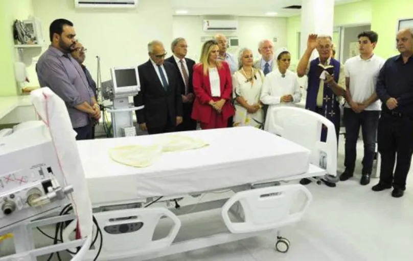 A governadora visitou as instalações reformadas da Santa Casa e anunciou o repasse de R$ 25 milhões para a saúde