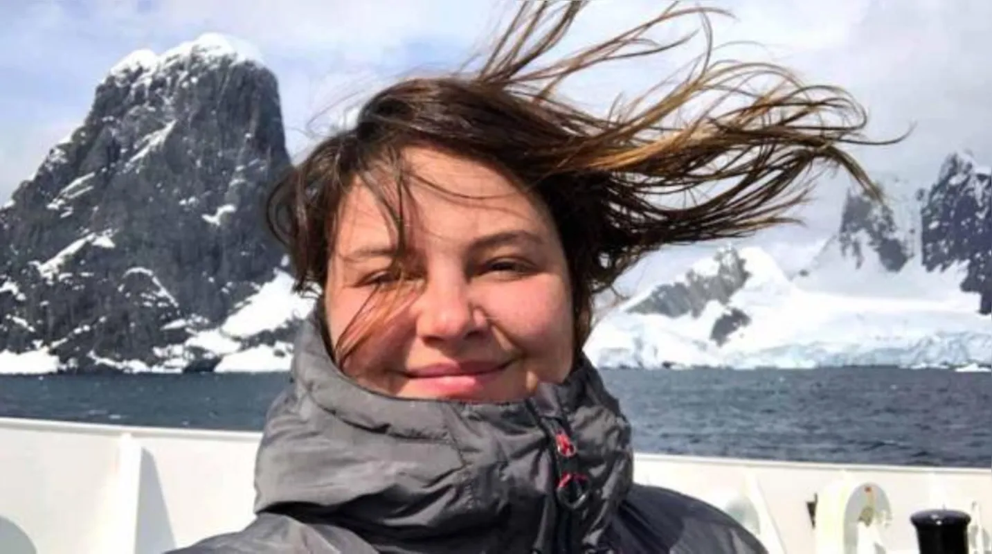 Natalie Unterstell, 35, viu de perto como o aquecimento global está mudando a paisagem do continente gelado e pode afetar todo o planeta