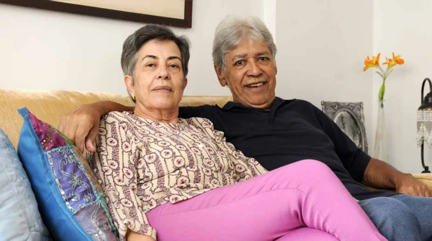 Bernardo e Maria Lúcia Trindade se conheceram como foliões no Country Club, em 1971