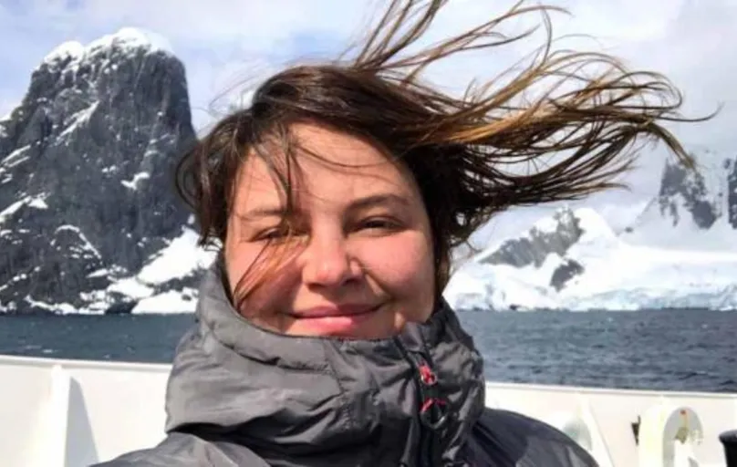 Natalie Unterstell, 35, viu de perto como o aquecimento global está mudando a paisagem do continente gelado e pode afetar todo o planeta
