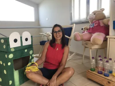 Para atrair a atenção dos alunos,  Rosirene Matos,  do Centro Municipal de Educação Infantil Yolanda  Salgado Vieira Lima , criou atividades especiais

