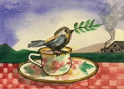 Imagem ilustrativa da imagem DEDO DE PROSA - É hora do chá