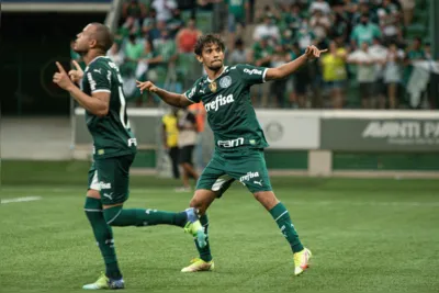 Imagem ilustrativa da imagem Palmeiras vence o Guarani em casa e encaminha vaga nas quartas