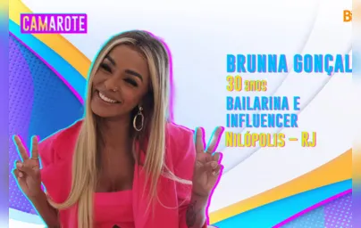 Imagem ilustrativa da imagem Brunna é eliminada no quinto paredão com 76,18 % dos votos