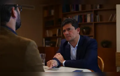 Imagem ilustrativa da imagem (VÍDEO) Moro fala à FOLHA sobre sua pré-candidatura à presidência