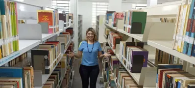 Leda Maria Araújo, diretora das bibliotecas públicas de Londrina:  'A leitura permite novos olhares, novas descobertas e novas oportunidades "
