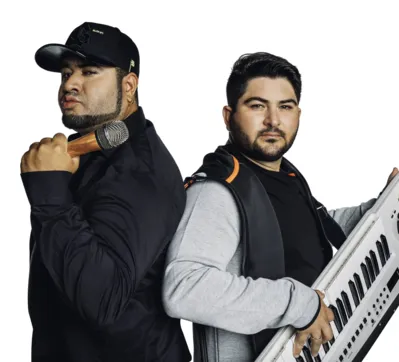 Rodrigo (voz) e Felipe (teclado), os Braões da Pisadinha prometem incendiar o palco da ExpoLondrina 2022 nesta sexta-feira